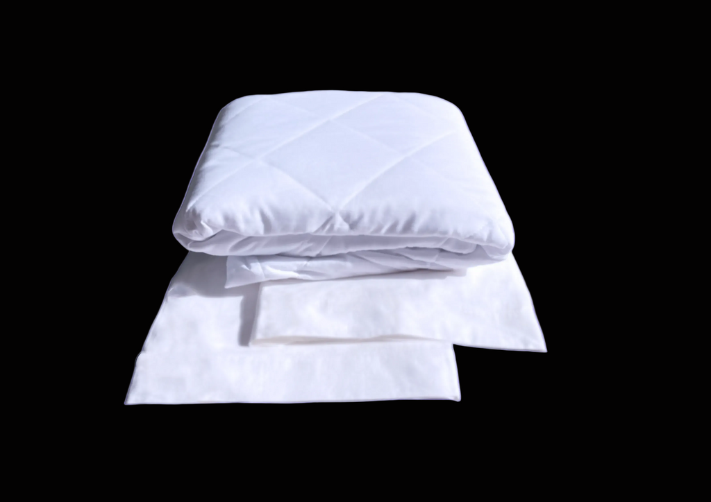 Single Bed Click-Fit Bedding Double Sheet Combo - Mattress Protector &  2 Click Fit Sheets